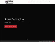 Tablet Screenshot of larvagamestudios.com